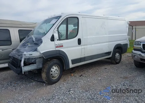 2017 Ram Promaster 1500 Low Roof 136 Wb from USA, damaged, VIN 3C6TRVAG4HE540666